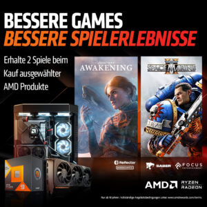 Unknown 9: Awakening & Warhammer 40000 – Space Marine jetzt zu AMD Ryzen und AMD Radeon dazu erhalten!