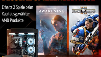 Unknown 9: Awakening & Warhammer 40000 – Space Marine jetzt zu AMD Ryzen und AMD Radeon dazu erhalten!