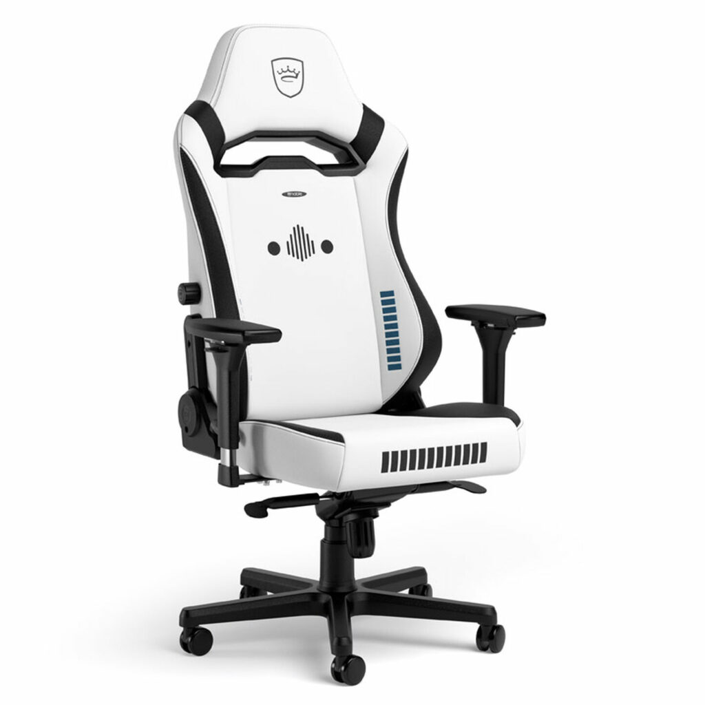 noblechairs HERO ST Gaming-Stuhl Stormtrooper Edition – Ergonomischer Stuhl im Design der Stormtrooper Rüstung.