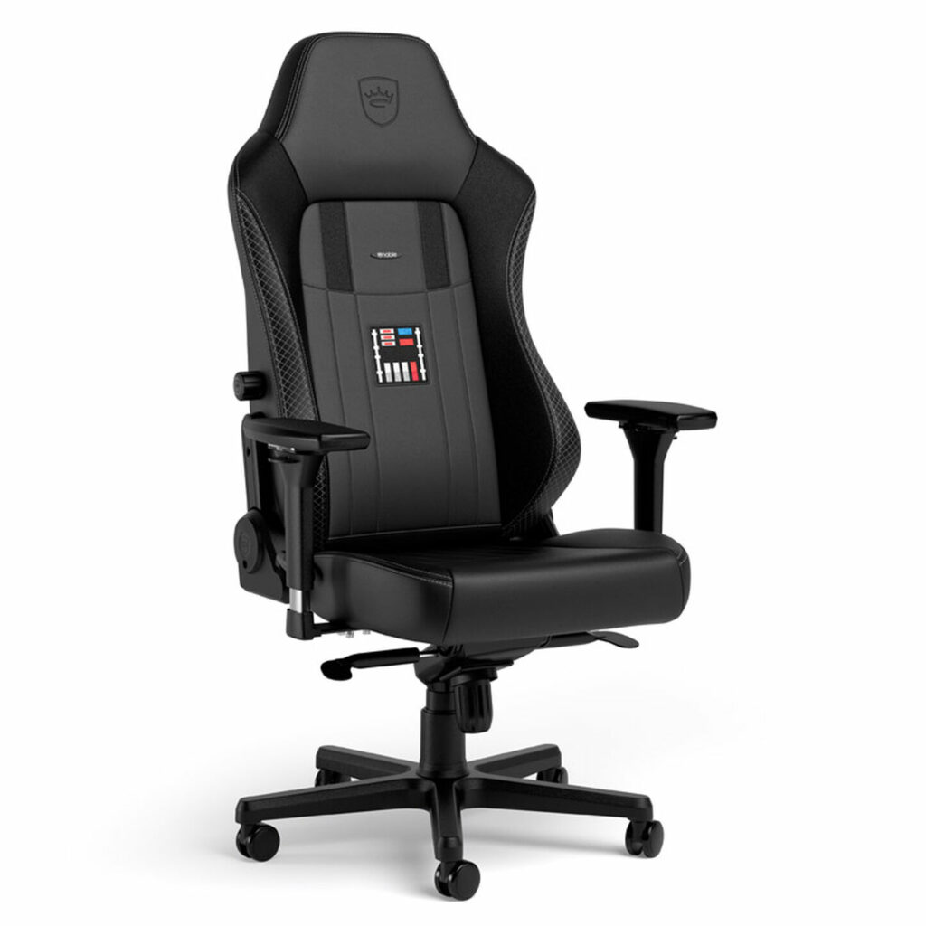 noblechairs HERO Gaming-Stuhl Darth Vader Edition – Ergonomisches Design mit ikonischer Star Wars Ästhetik.