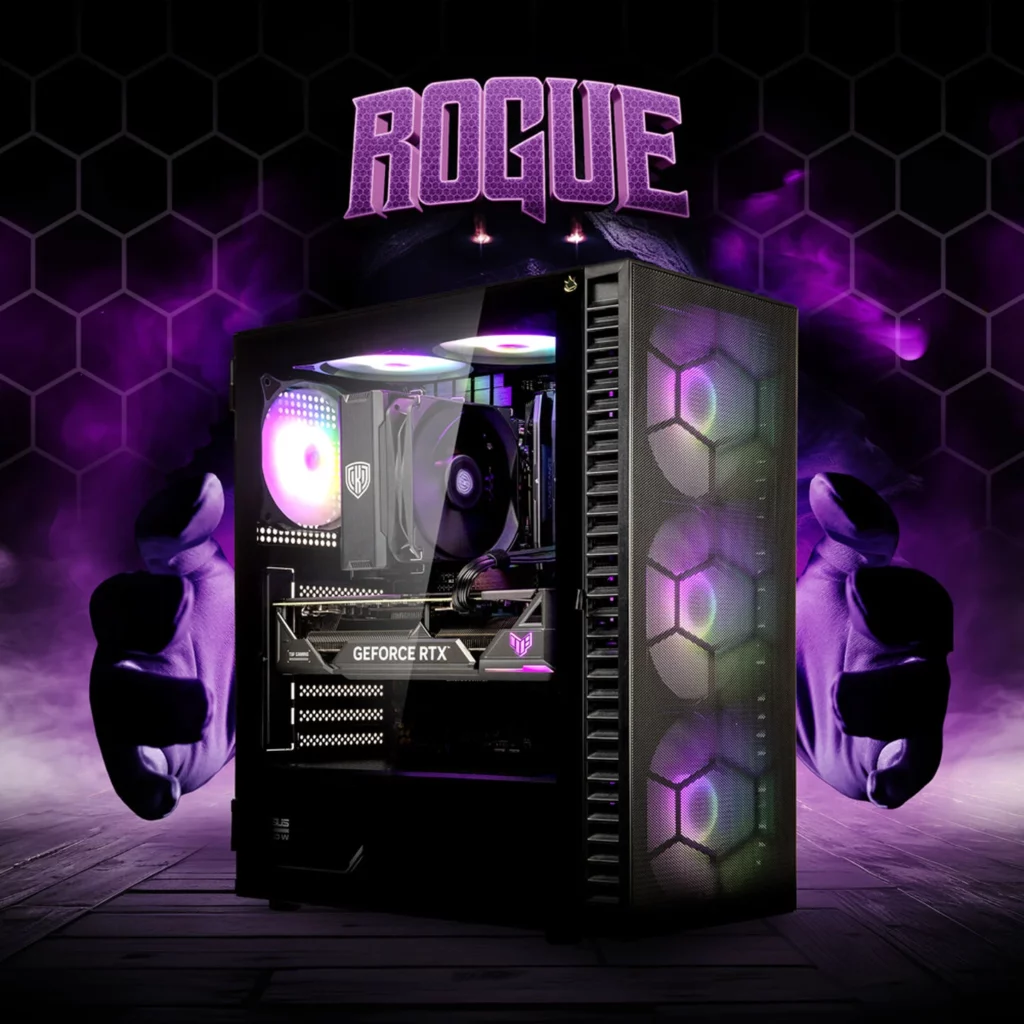 Gaming-PC Rogue von King Mod Systems – Top-Performance für hohe Einstellungen in Star Wars Outlaws.