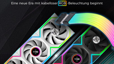 Lian Li UNI FAN SL und Strimer Wireless – Kabellose Power und RGB in Perfektion