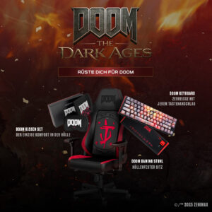 Bereit für die Hölle? So machst du dein Gaming-Setup fit für DOOM: The Dark Ages