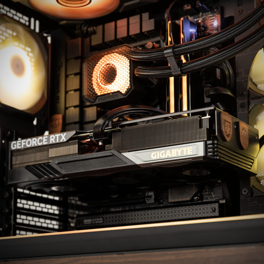 Amber Monastery Gaming PC Detailansicht Grafikkarte