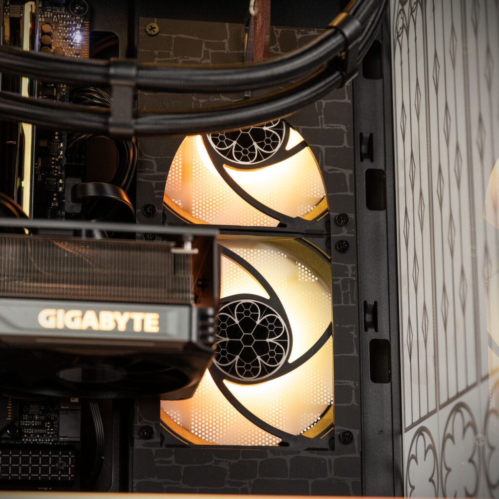 Amber Monastery Gaming PC Detailansicht Lüfter