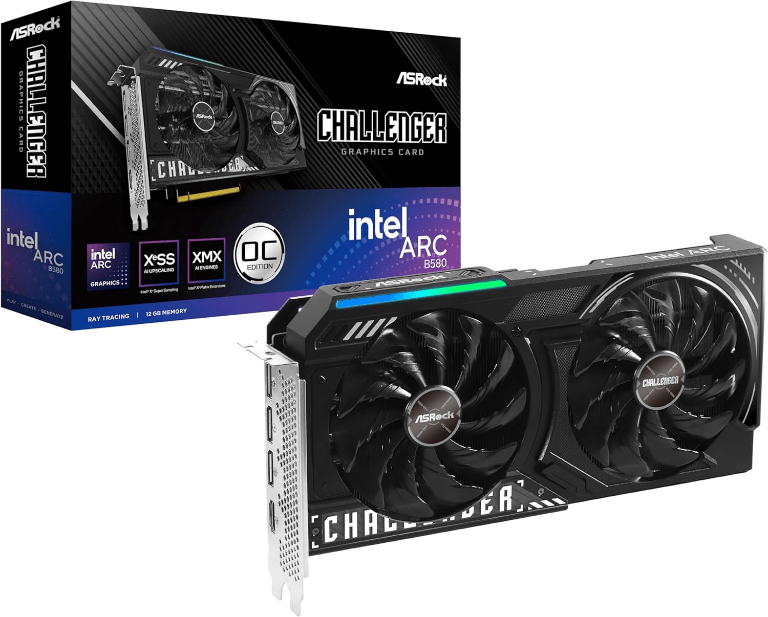 ASRock Arc B580 Challenger 12GB OC