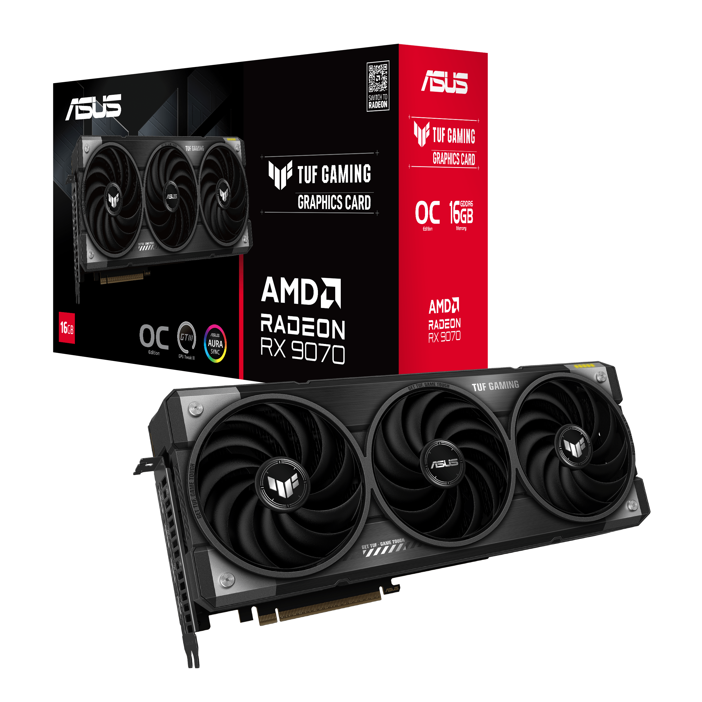 ASUS TUF Radeon RX 9070 OC Edition