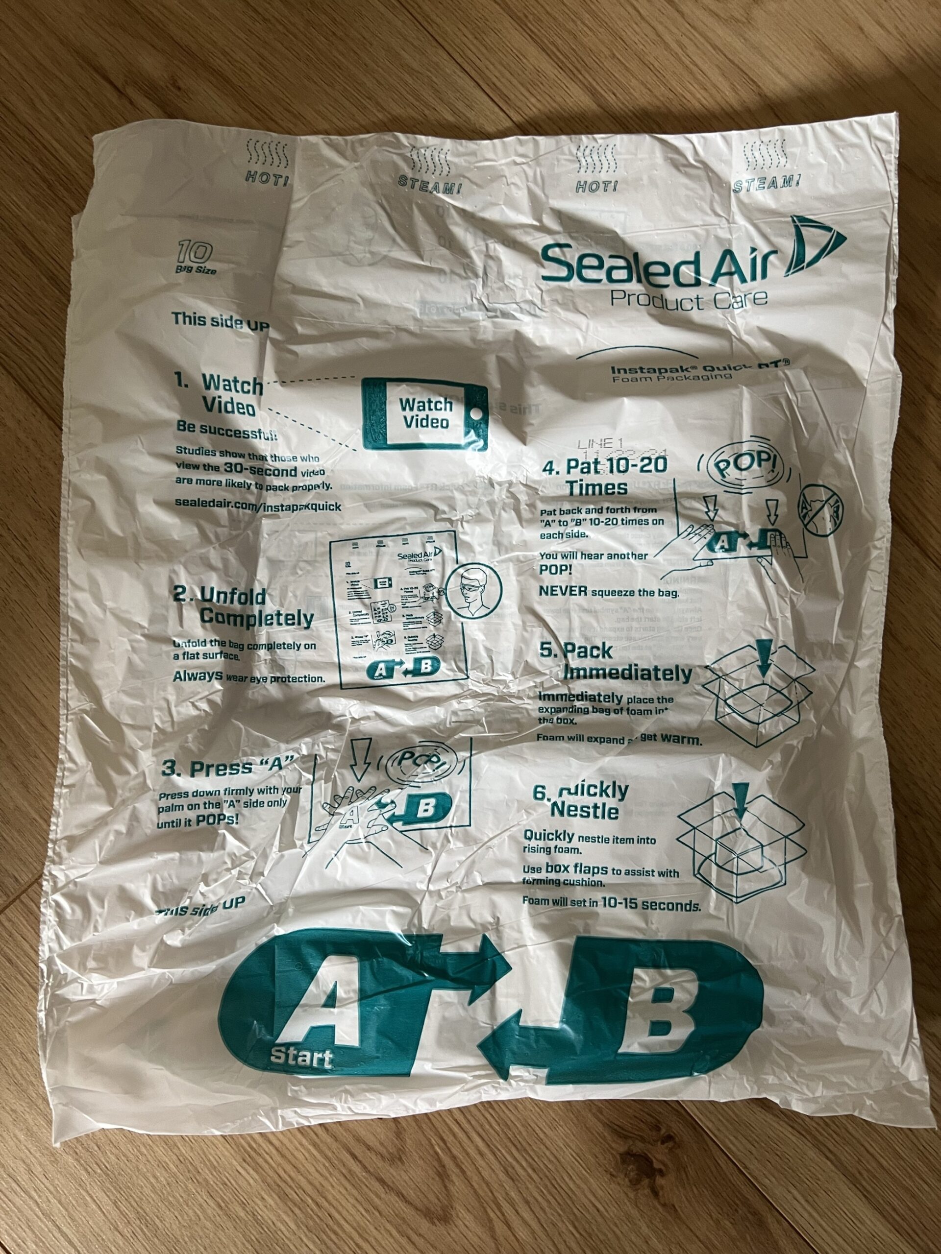 Luftpolsterkissen Bedienungsanleitung