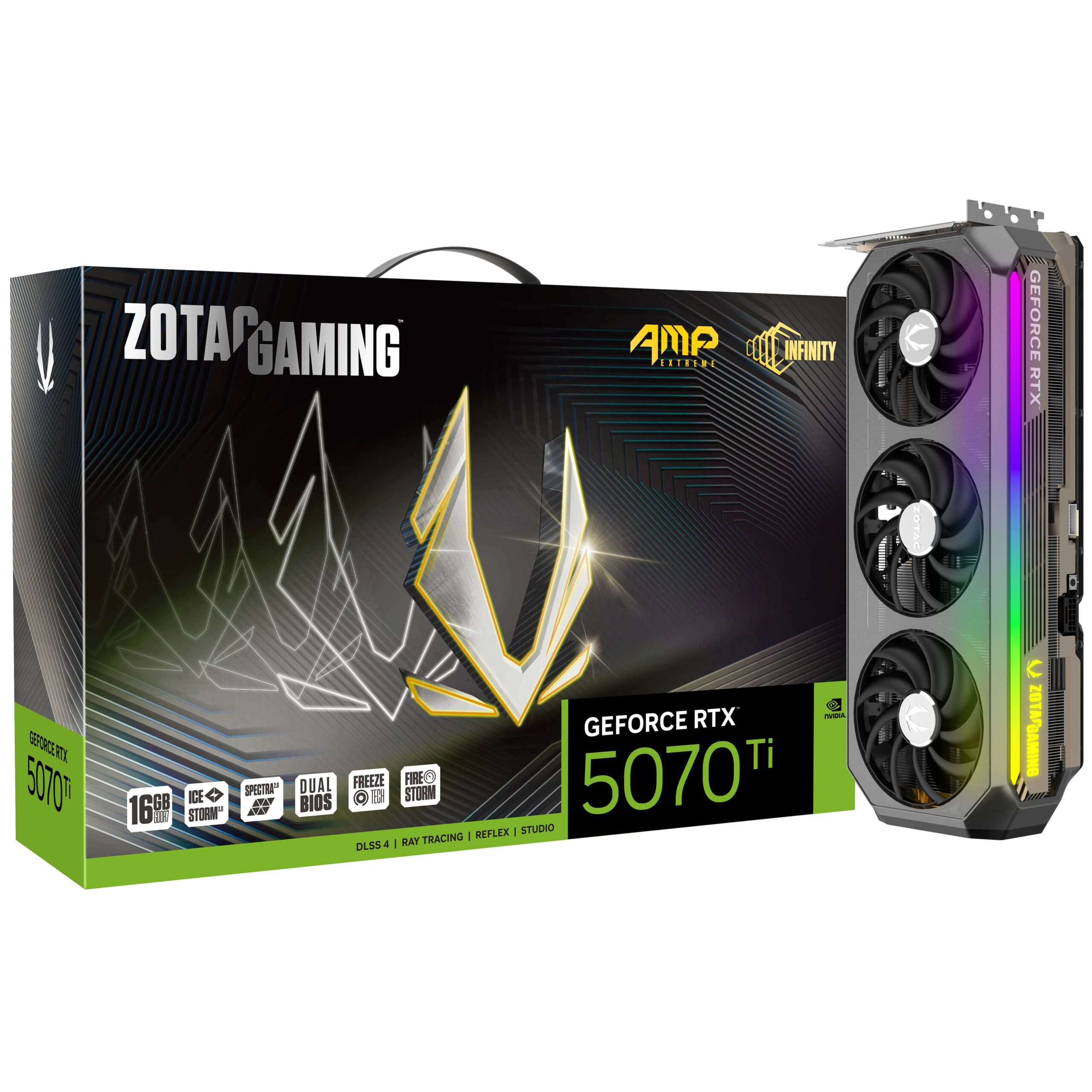 ZOTAC Gaming GeForce RTX 5070 Ti AMP Extreme INFINITY