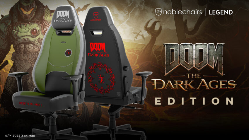 Beitragsbild noblechairs LEGEND DOOM TDA Edition