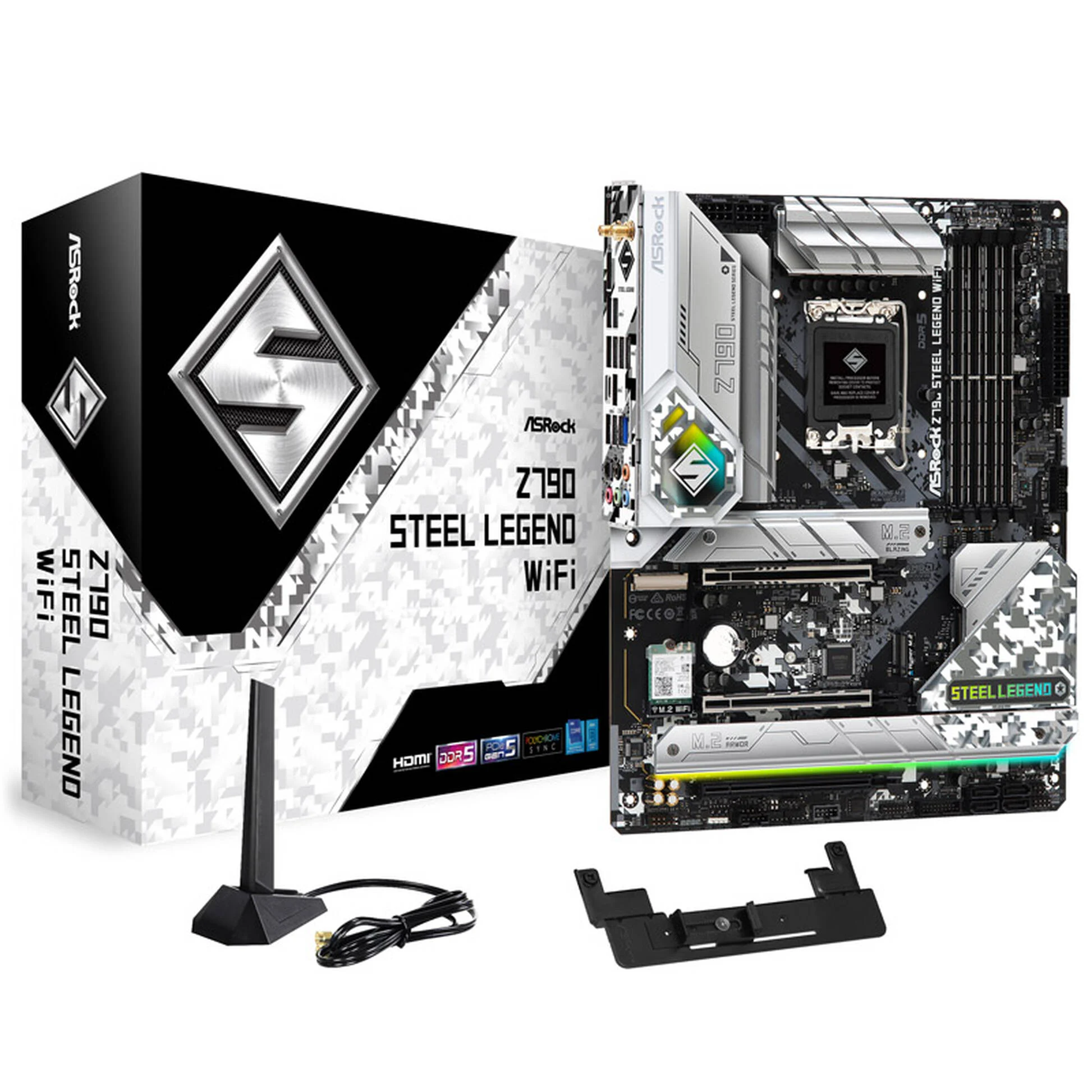 MBAS-417 ASRock Z790 Steel Legend WIFI Mainboard