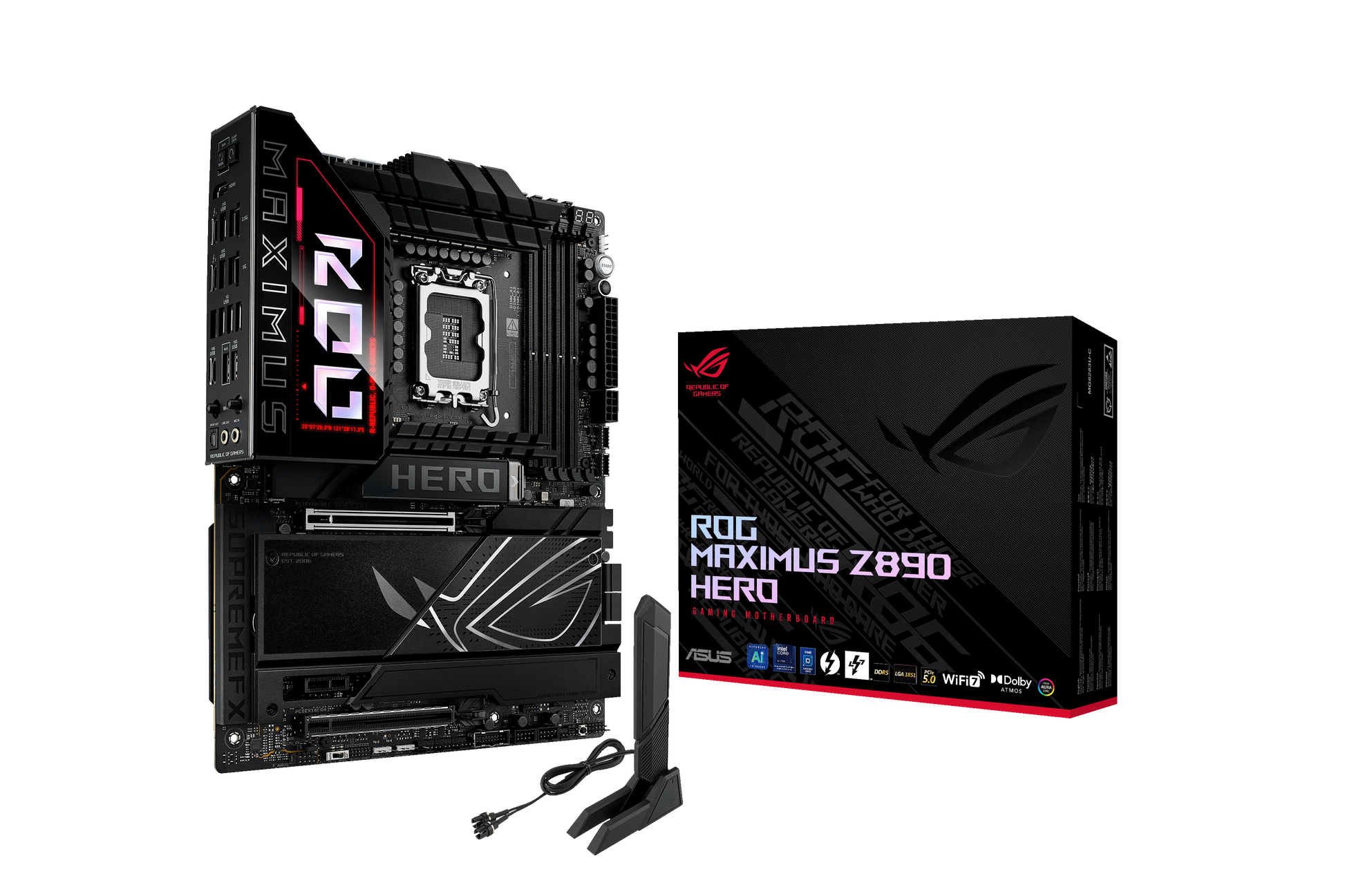 MBAS-791 ASUS ROG Maximus Z890 Hero Mainboard