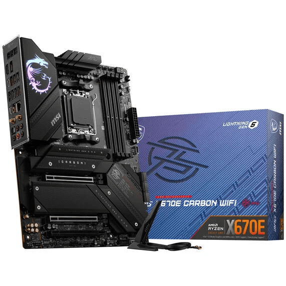 MSI MPG X670E Carbon WiFi Mainboard
