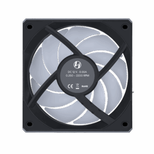 CL Wireless Lüfter mit RGB von Hinten