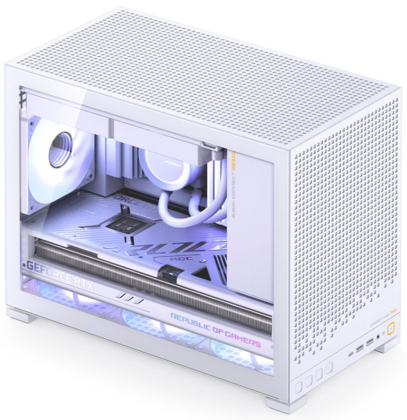 Jonsbo D32 PRO White Micro-ATX-Gehäuse