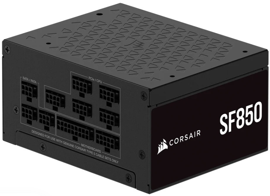 Corsair SF Series SF850 Netzteil mit SFX Netzteilformfaktor