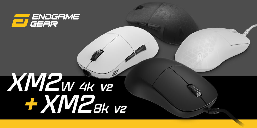 Endgame Gear XM2w 4k v2 & XM2 8k v2