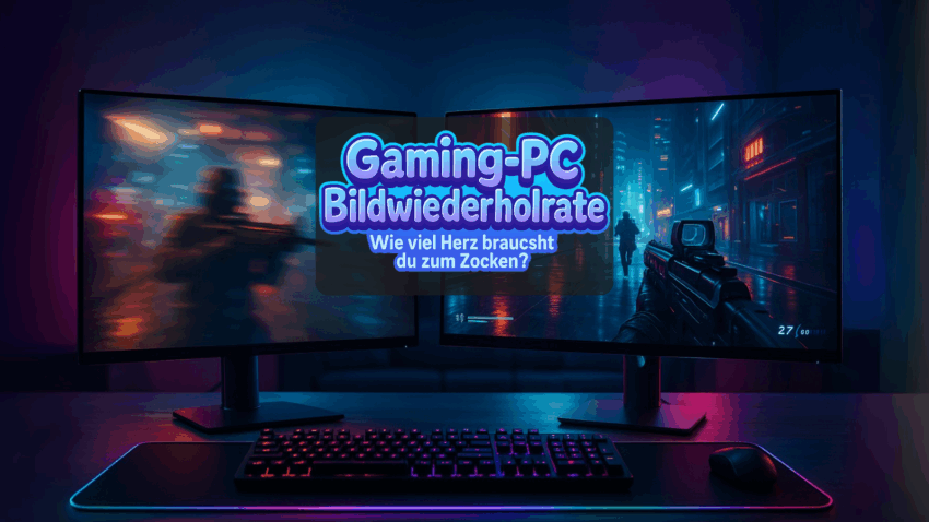 Gaming-PC Bildwiederholraten - Wie viel Hertz brauchst du zum Zocken?