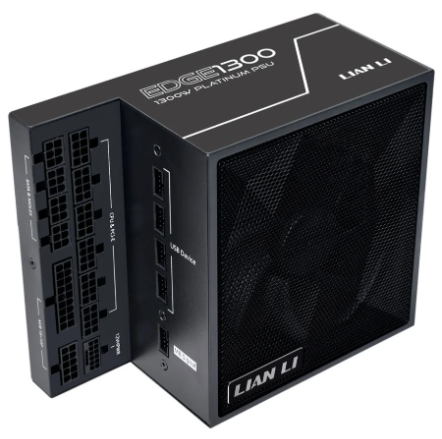 Lian Li EDGE EG1300 80 PLUS Platinum Netzteil mit 1.300 Watt Leistung und 80 PLUS Platinum