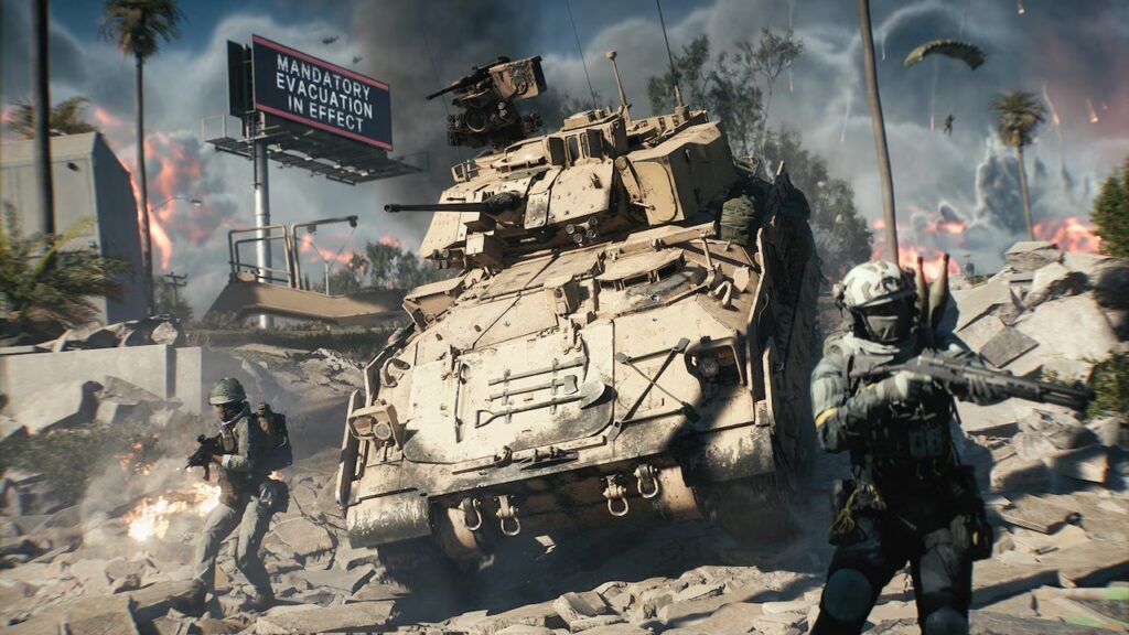 Battlefield 6 RedSec Panzer und Soldaten