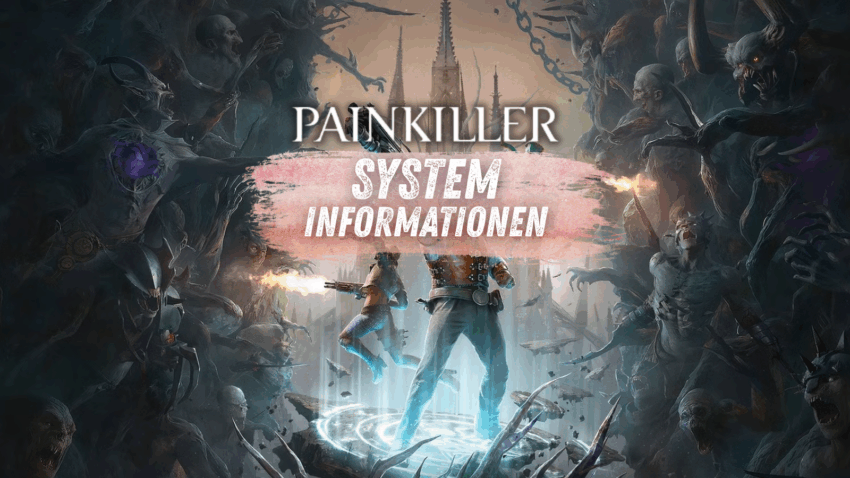 Titelbild für den Blog über Painkiller mit Inhalten aus dem Spiel