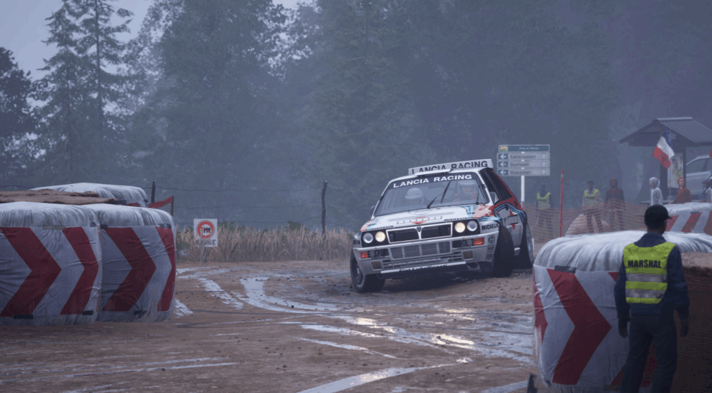 Assetto Corsa Rally Screenshot mit einem Lancia