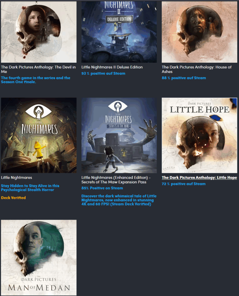 dark anthology little nightmares bundle
