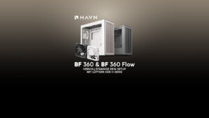 HAVN: BF360 Midi-Tower, Lüfter und GPU-Halterungen für dein Setup