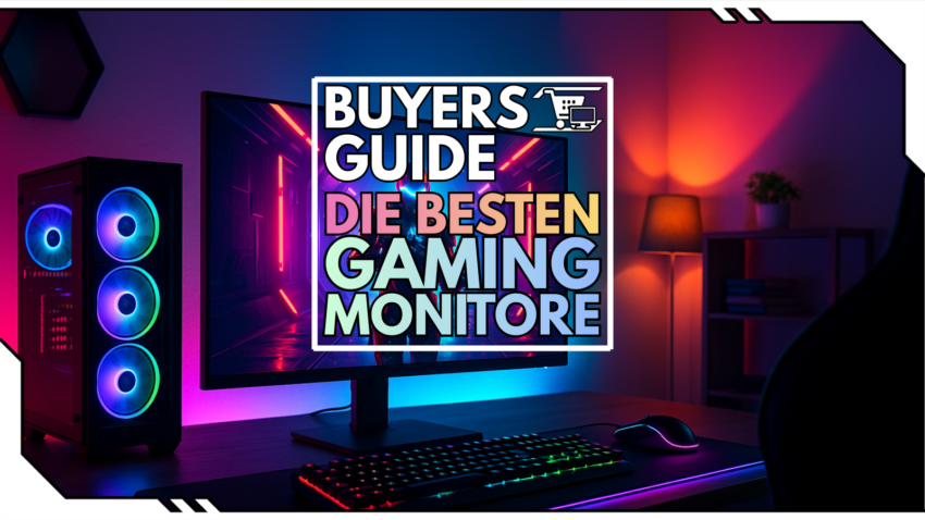 Blog Beitragsbild - Die Besten Gaming-Monitore 2025