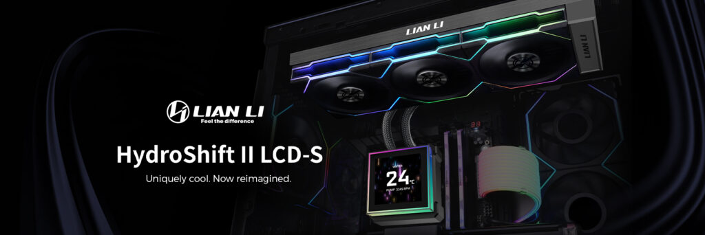 Bild von der Lian Li Hydroshift II LCD-S Wasserkühlung