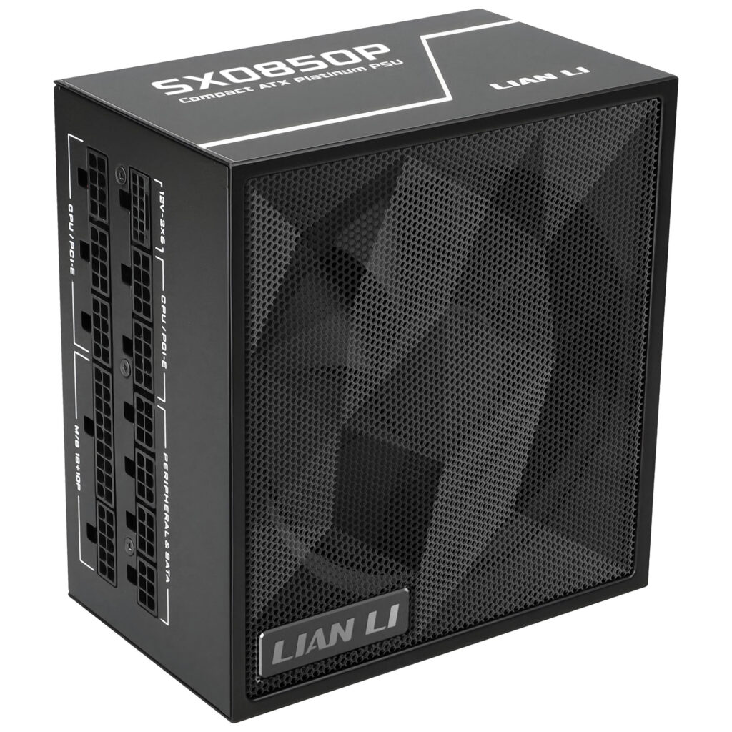 Lian Li SX Platinum Netzteil von vorne