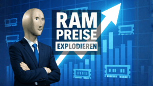 RAM-Preise 2026: Warum sind DDR5 & DDR4 so teuer?