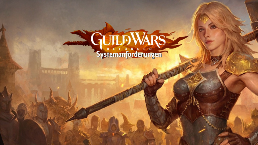 Blog Beitragsbild Guild Wars Reforged - Frau mit Hammer
