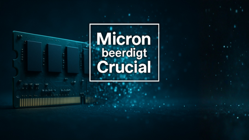 Blog Beitragsbild Micron beerdigt Crucial - verschwindender RAM-Riegel