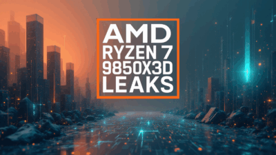 AMD Ryzen 7 9850X3D Leaks – Ein aufgehender Stern am Gaming-CPU-Himmel gesichtet?