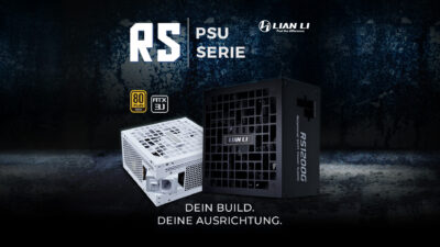 Lian Li RS Rotational Shift Gold – das Netzteil, das sich nach deinem Build richtet