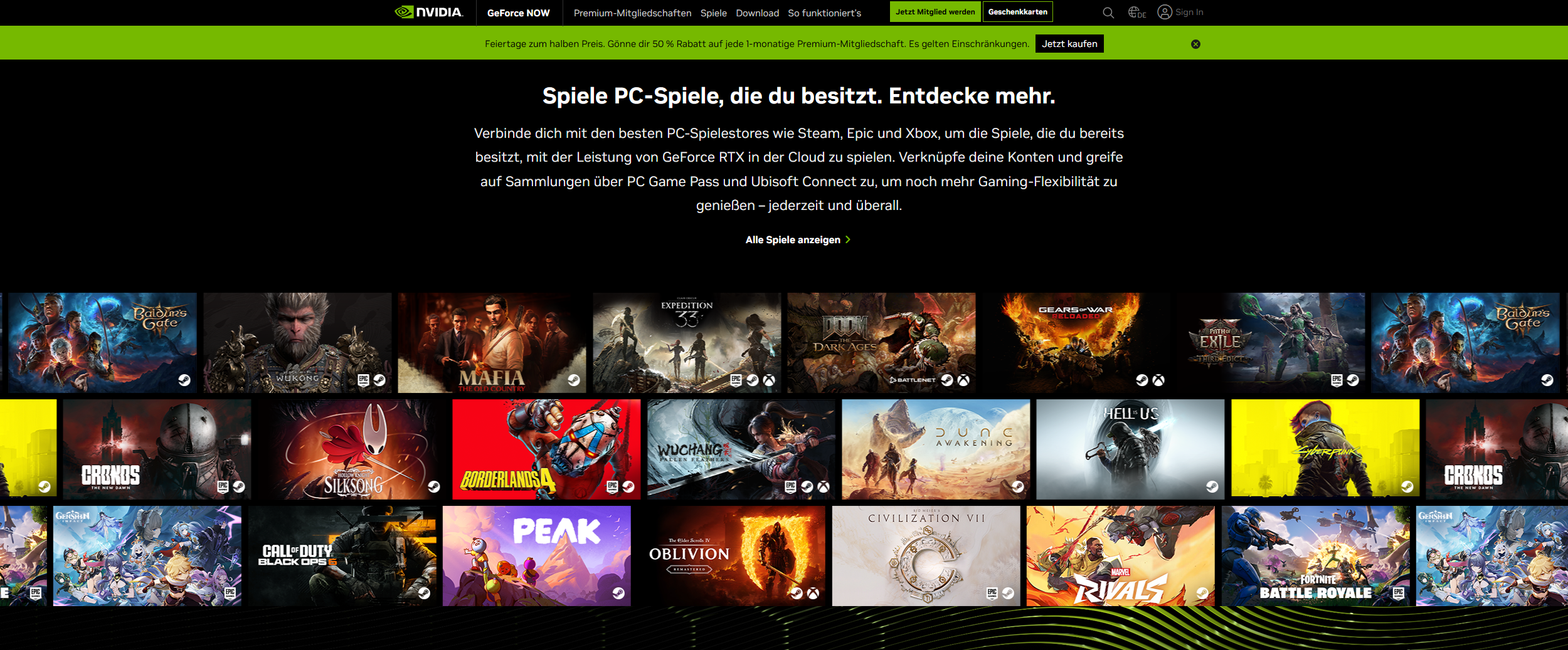 NVIDIA GeForce Now Cloud Gaming