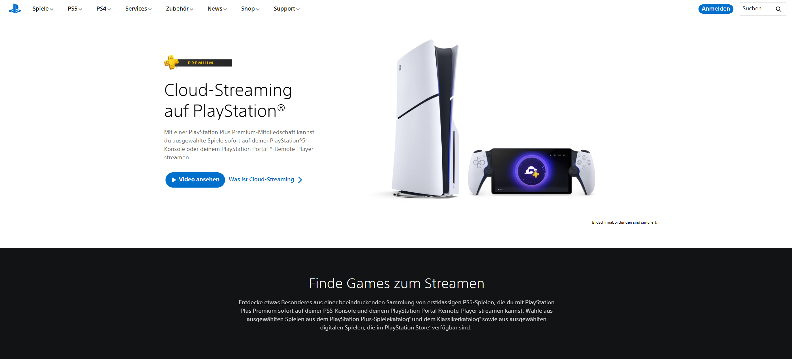 Playstation Plus Premium Cloud Gaming
