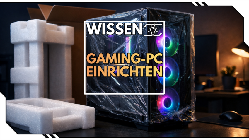 Blog Beitragsbild - Gaming-PC einrichten
