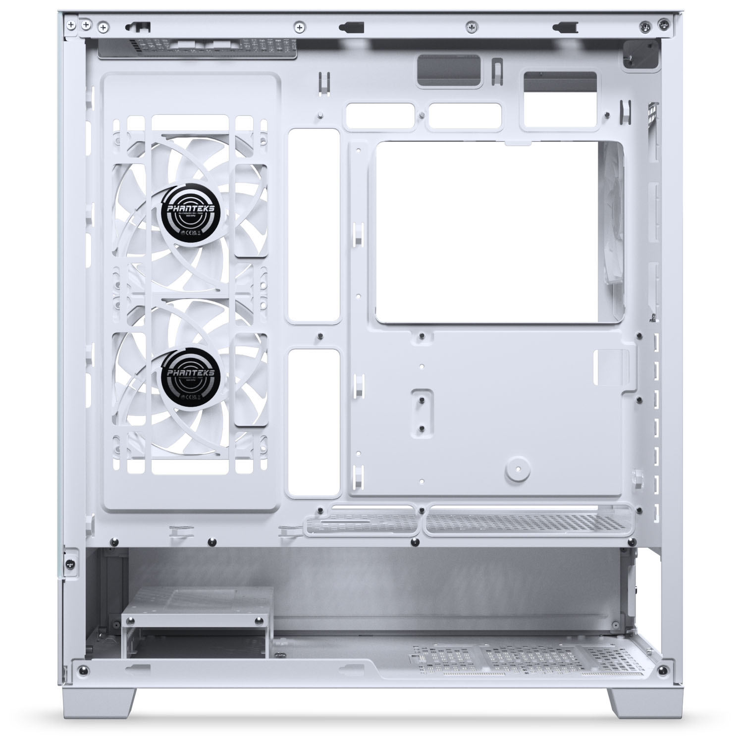 Phanteks XT View Matrix PC-Gehäuse ohne eingebaute Hardware, Rückseite