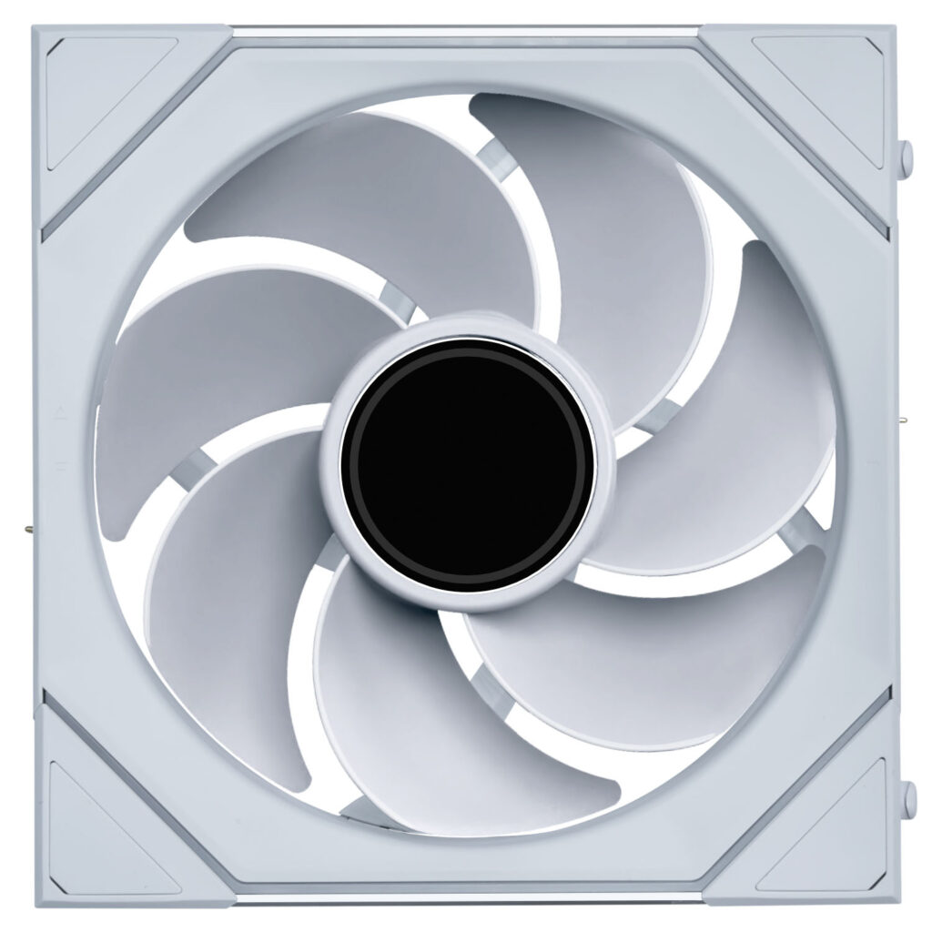 Lian Li UNI FAN SL WIRELESS 140 von hinten als reversed blade