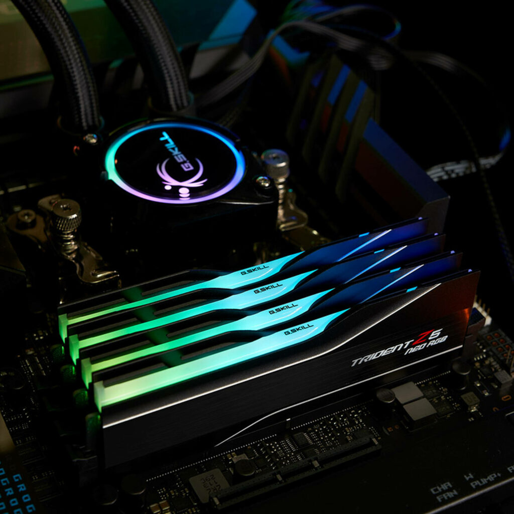 DDR5 RAM G.Skill Trident Z5 - four sticks