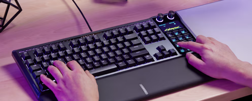 corsair galleon 100 sd in use