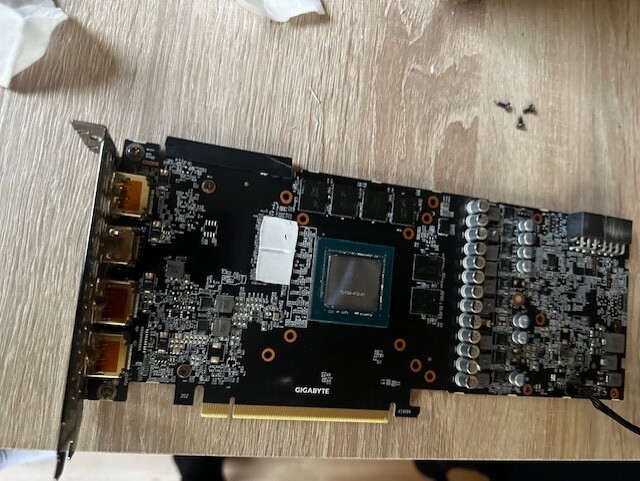 Gesäuberter Grafikchip