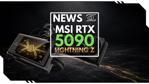 MSI GeForce RTX 5090 Lightning Z – GPU Overkill mit 2.500 Watt 