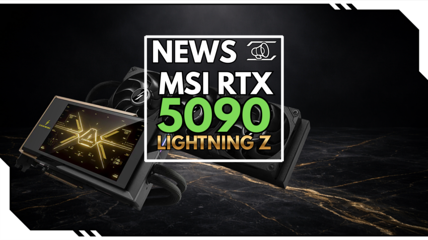 Blog Beitragsbild - MSI RTX 5090 Lightning Z