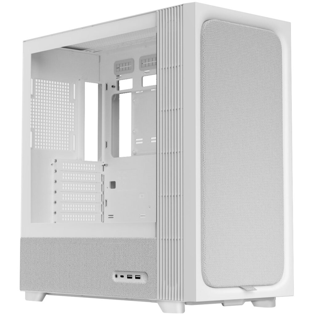 TRYX FLOVA F50 Midi-Tower von vorn in weiß