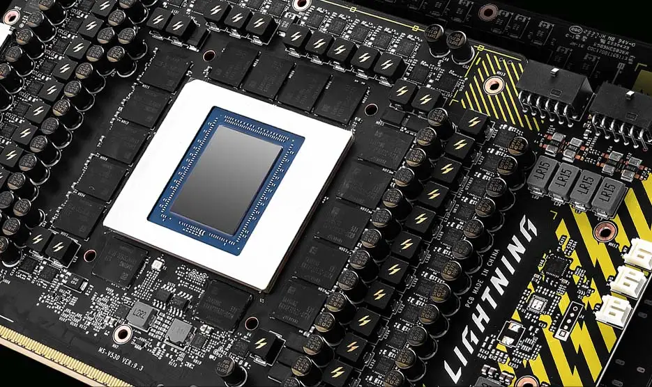 MSI RTX 5090 Lightning Z - Chip