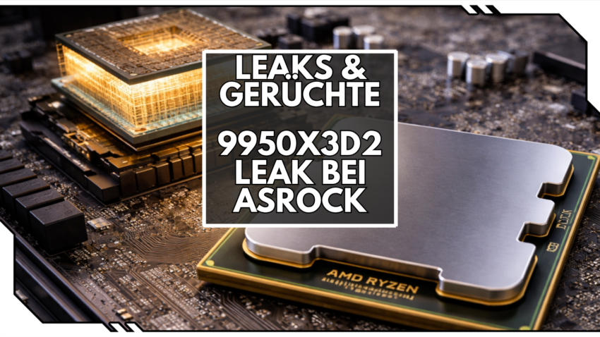 Beitragsbild Ryzen 9 9950X3D2 Leaks