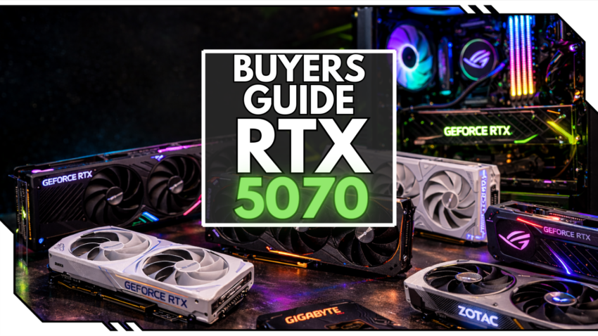 Blog Beitragsbild - Die Beste RTX 5070